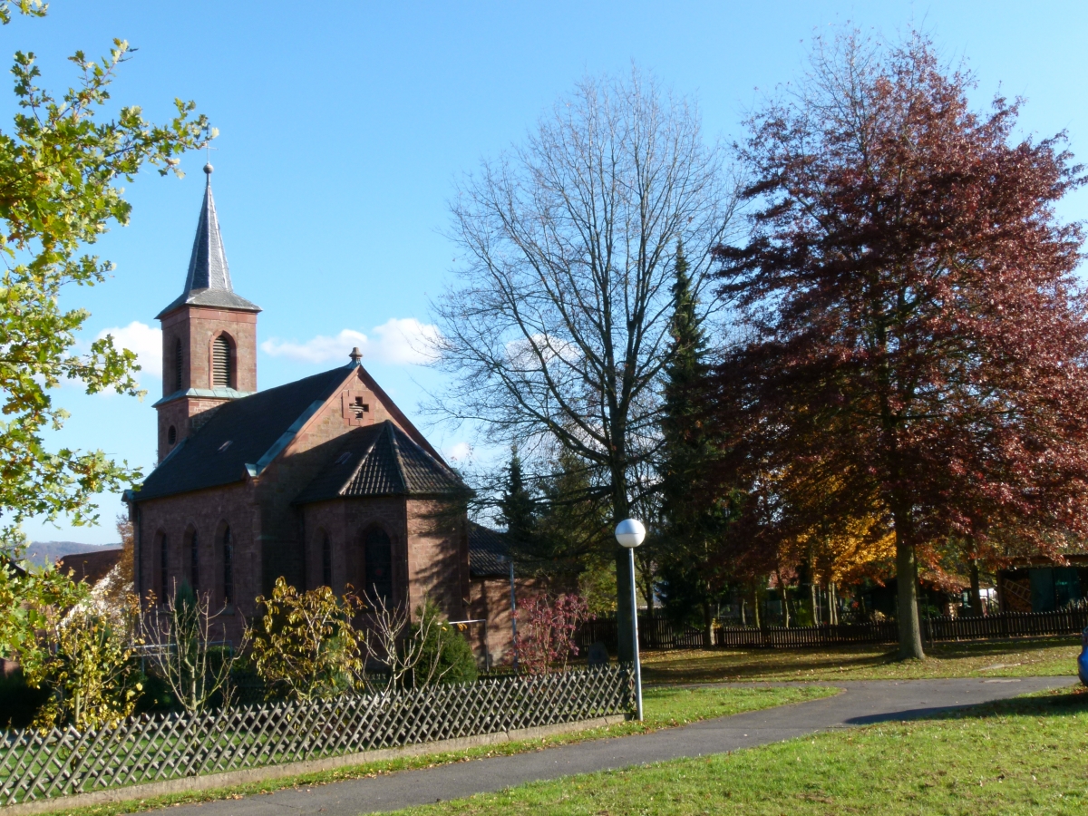 Kirche St. Karl im Stadtteil Streit